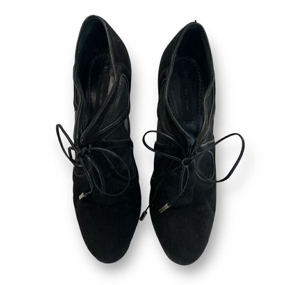 Marc Jacobs Black Heeled Shoes Size 38.5 - Picture 2 of 9